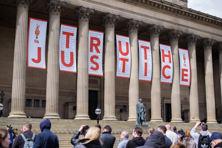 St George’s Hall, Liverpool: Hillsborough inquest verdict