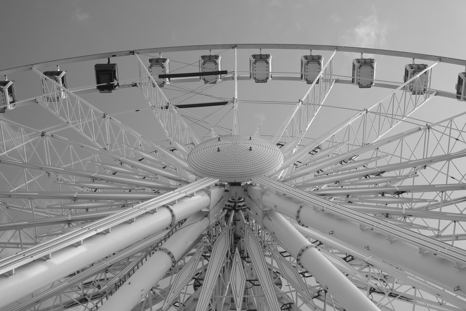 Looking up the Eye from the base.